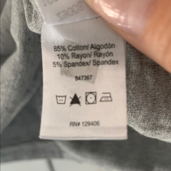 Venus Gray Fitted Short Sleeve T-Shirt - Picture 8 of 8